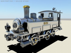 marklin train 3D 모델