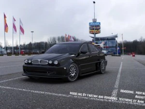 jaguar tipo x Modelo 3D