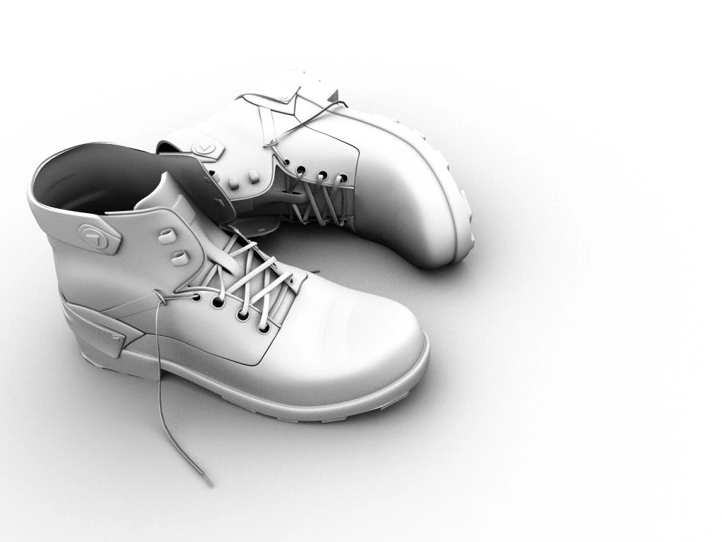 cat boot 3D Model .c4d .max .obj .3ds .fbx .stl .blend
