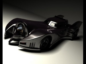 batmobile Modelo 3D