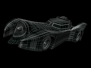 batmobile Modèle 3D