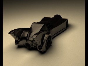 batmobile Modèle 3D