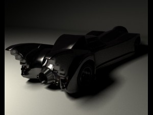 batmobile Modèle 3D