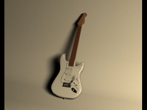 guitar Modelo 3D