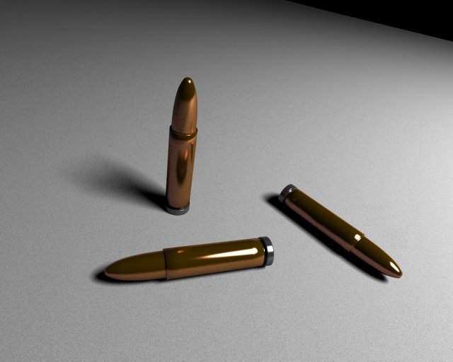bullets Modèle 3D .c4d .max .obj .3ds .fbx .stl .blend 
