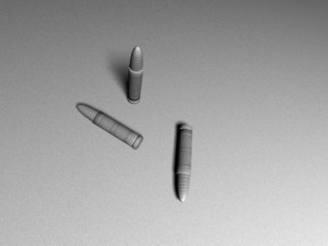 bullets Modèle 3D