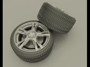 roues Modèle 3D