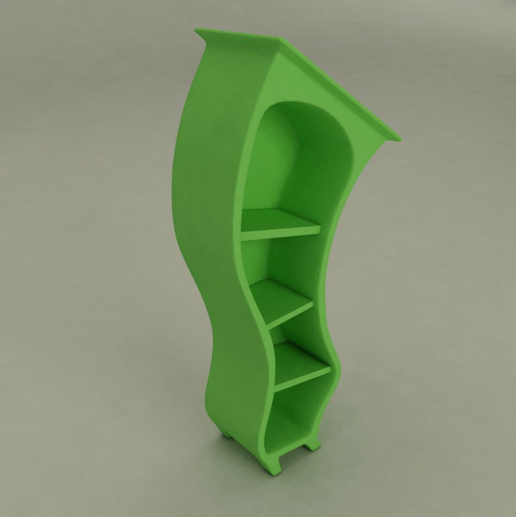 cupboard 3D Model .c4d .max .obj .3ds .fbx .stl .blend 