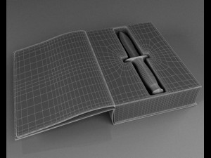book with secret 3D 모델