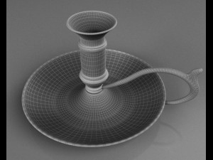 candlestick Modèle 3D