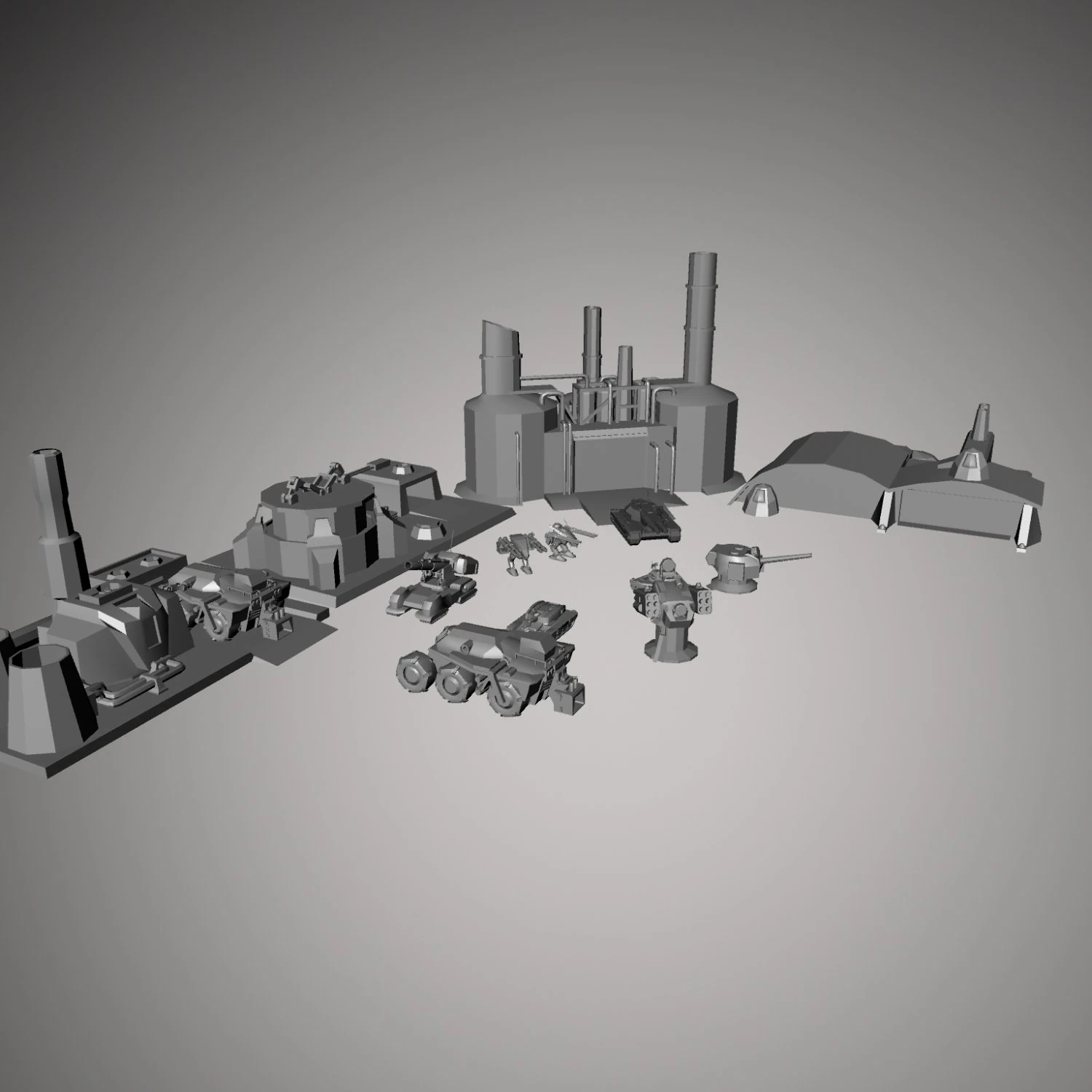 kumul 3D Model .c4d .max .obj .3ds .fbx .stl .blend 