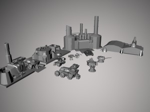 dune Modèle 3D