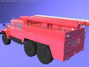 zil131 Model 3D