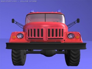 zil131 Model 3D