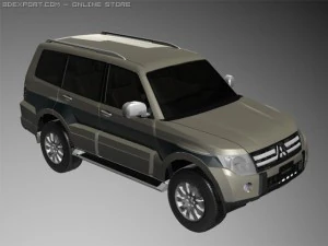 mitsubishi pajero 3D Model