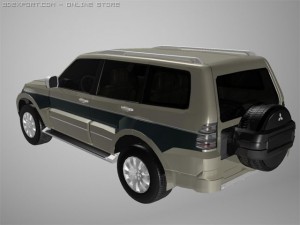 mitsubishipajero 3Dモデル