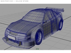 opelcalibra Model 3D