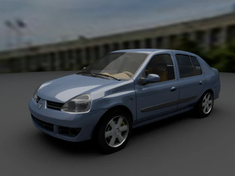 Reno clio 3D Model