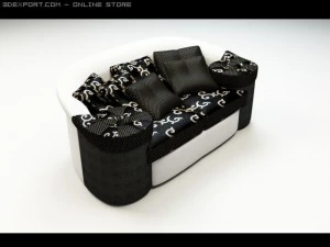 ソファ0310 3Dモデル