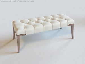 banquette01 3D Модель