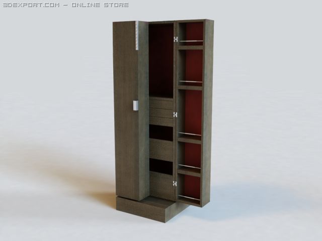 bar 3D Model .c4d .max .obj .3ds .fbx .stl .blend 