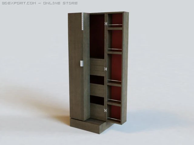 bar 3D Model .c4d .max .obj .3ds .fbx .stl .blend 