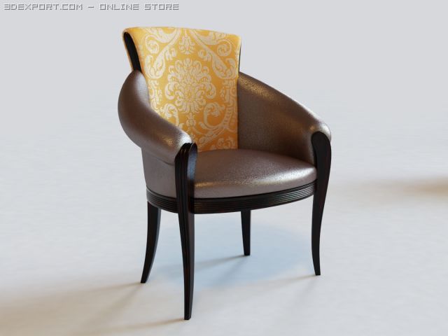 chair06 3D 模型 .c4d .max .obj .3ds .fbx .stl .blend 