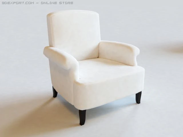 chair07 3D Model .c4d .max .obj .3ds .fbx .stl .blend