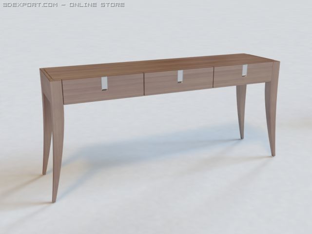 commode 3D Model .c4d .max .obj .3ds .fbx .stl .blend 
