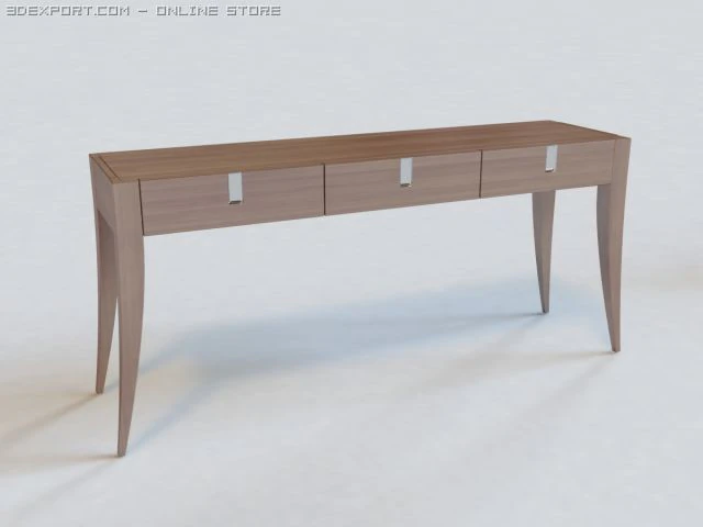 commode 3D Model .c4d .max .obj .3ds .fbx .stl .blend 