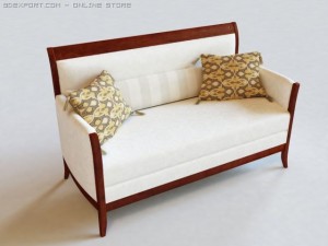 sofa03 Modelo 3D