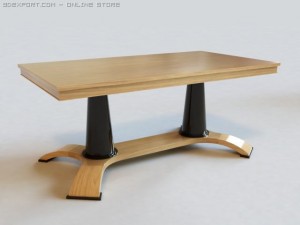 table Modelo 3D