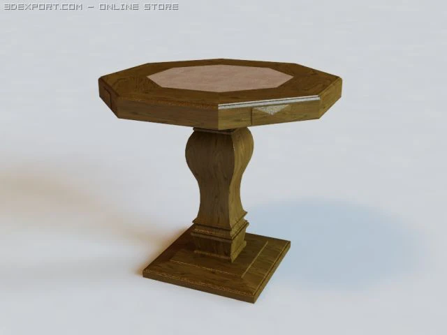 table 3D Model .c4d .max .obj .3ds .fbx .stl .blend