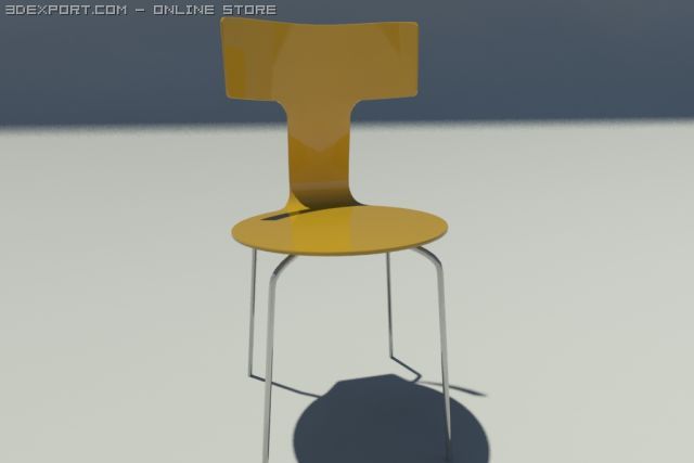 chair 3Dモデル .c4d .max .obj .3ds .fbx .stl .blend 