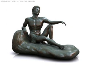 est&aacute;tua Modelo 3D