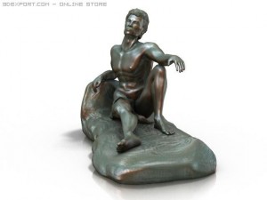statue 3D 모델