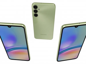Samsung Galaxy A05s Light Green 3D Model