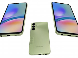 Samsung Galaxy A05s Light Green 3D Model