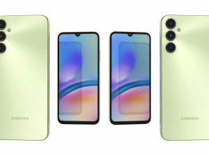 Samsung Galaxy A05s Light Green 3D Model