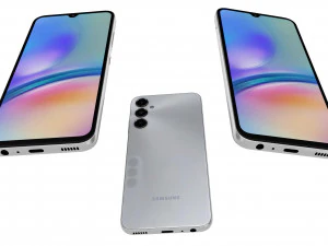 Samsung Galaxy A05s Silver 3D Model