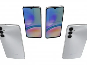Samsung Galaxy A05s Silver 3D Model