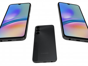 Samsung Galaxy A05s All Colors Modello 3D