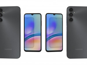 Samsung Galaxy A05s All Colors Modello 3D