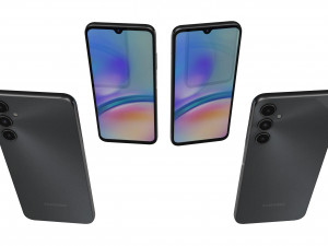 Samsung Galaxy A05s All Colors Modello 3D