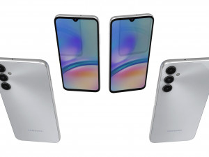 Samsung Galaxy A05s All Colors Modello 3D