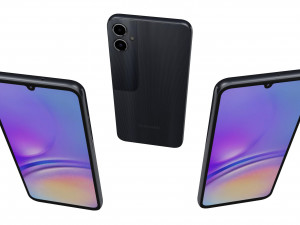 Samsung Galaxy A05 Black 3D Model