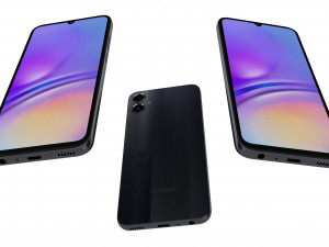 Samsung Galaxy A05 Black 3D Model
