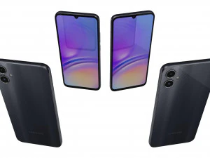 Samsung Galaxy A05 Black 3D Model
