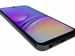 Samsung Galaxy A05 Black 3D Model