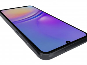 Samsung Galaxy A05 Black 3D Model